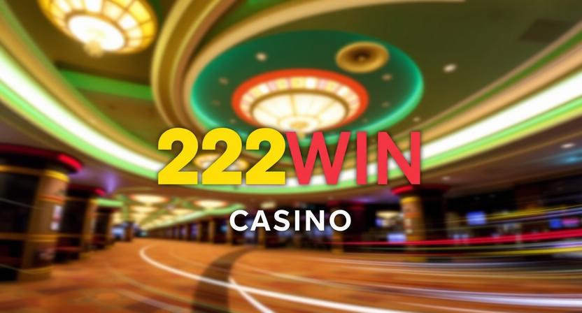 222WIN casino online gaming interface