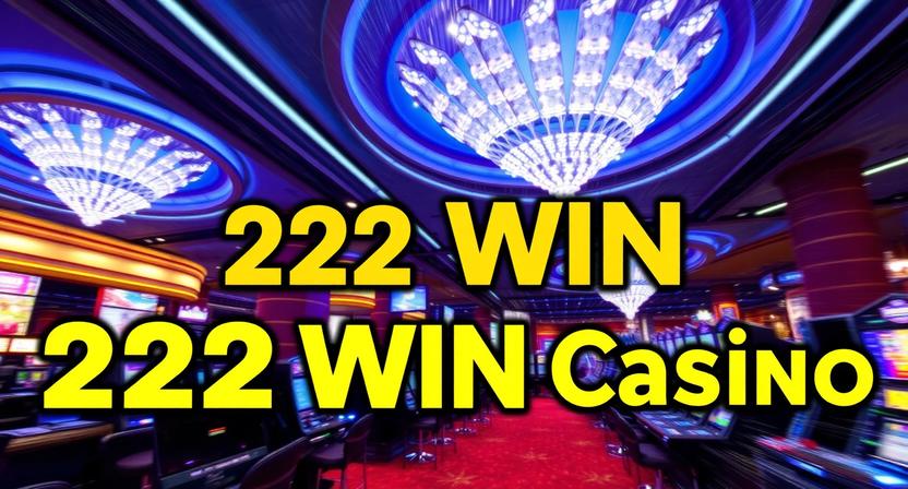 Live dealer streaming tables on 222WIN casino